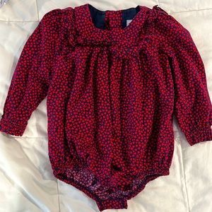 Busy Bees smocks heart bubble size 18m